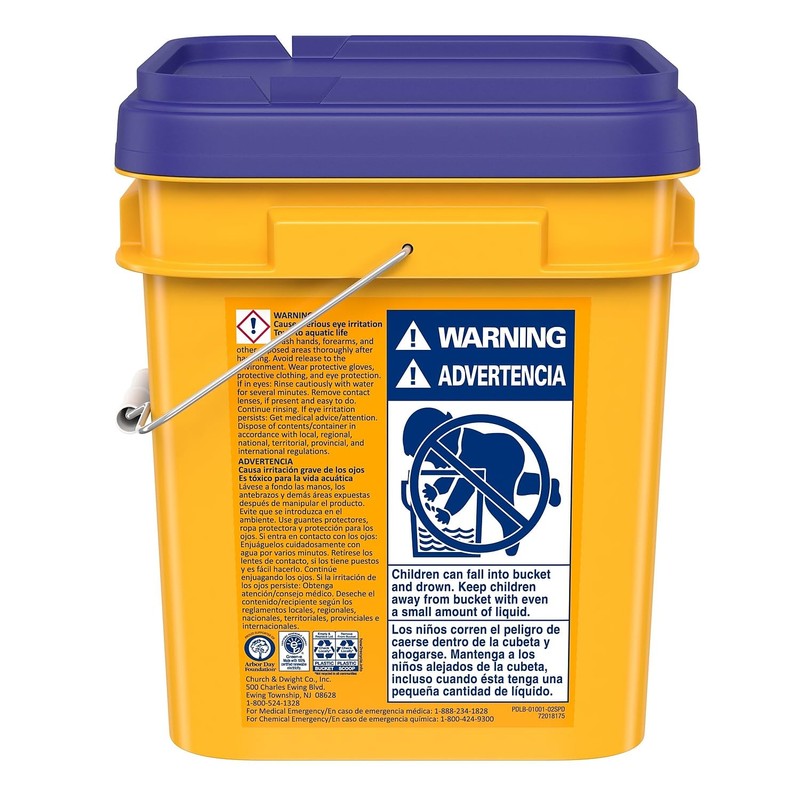 Arm & Hammer powder laundry detergent, crisp clean, 18 lb