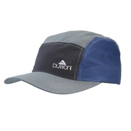 Duwoni Camp Hat,5 Panel Performance Running Hat,Lightweight 5 Panel Cap with Snap Closure UPF Sun Protection for Cycling, Running, Hiking,Fly Fishing, CANOENING Blue-Black
