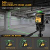 PREXISO 360 Laser Level with Tripod - IP54 Rechargeable Wide