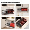 Housolution Pot and Pan Organizer Rack for Cabinet, Expandable Pot