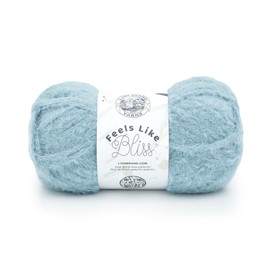 Lion Brand Yarn Feels Like Bliss Yarn, 1 Pack, Aqua