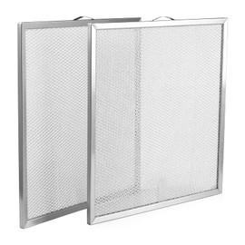 99010316 Range Hood Filter, for Broan Kitchen Exhaust Grease Filter, Stove Hood Vent Air Filters 11 1/4" x 11 3/4" x 3/8" Reinforced Aluminum Frame fit S99010316, NTK7450000,990721400A (2 Pack)