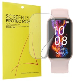 Blueshaweu Onetuo Screen Protector Compatible with BingoFit Fitness Tracker, HD Clear Flexible TPU Screen Protector for BingoFit FT816 Smart Watch (Pack of 6)