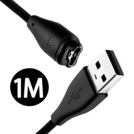 DELUXEFOX Garmin Charger Cable, Garmin Charger Cable, 1M for Garmin Fenix 5/5S/5X PLUS, Forerunner 935/Vivoactive 3/3, Music Venu 2/2s, Venu sq, Instinct, Vivosmart4, Fenix 6/6S/6X, Fenix 7,