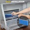 OPHIR 5 Pcs Airbrush Spray Booth Filter, Hobby Paint Booth