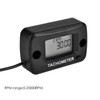 Jayron LCD Digital Inductive Pulse Speed Tachometer/Tach Hour Meter Waterproof