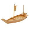 Sushi Boat Serving Tray, 31.5 Inch Large Size Bamboo Sushi
