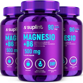 Suplemento Citrato de Magnesio 200 MG con Vitamina B6  Vitaminas para Mujer y Hombre  Suplementos Alimenticios para Apoyo a Nervios, Msculos y...     