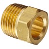 Eaton Weatherhead 100X6 Brass CA360 Inverted Flare Brass Fitting, Nut,