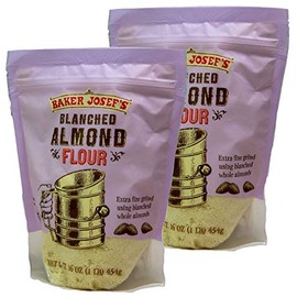 Trader Joes Blanched Almond Flour 2 Pack of 16oz Bags. Gluten Free