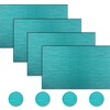 BECHEN Vinyl Placemats and Coasters,Washable Table Mats Easy to Clean