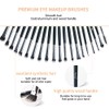 MSQ Eyeshadow Brushes Set 20pcs Makeup Eye Brushes Eyeshadow Blending