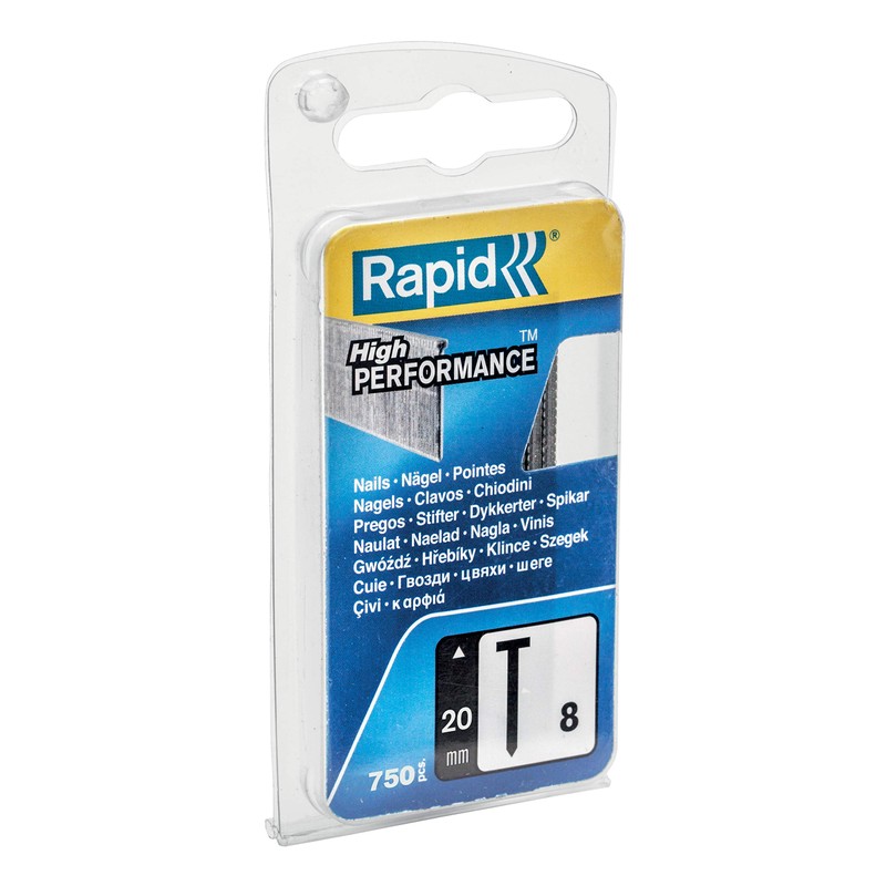 RAPID 40109534 No.8 18Ga 18 Gauge, 8 20mm Brads, 750