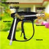 Pressure Washer Short Gun, 4350 PSI High Power Washer Spray