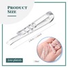 Teling 50 Pcs Comic Book Boards and U Shape Clear