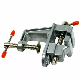 Unbranded 3.5" Miniature Vise Small Jewelers Hobby Clamp On Table Bench Tool Vice Aluminum