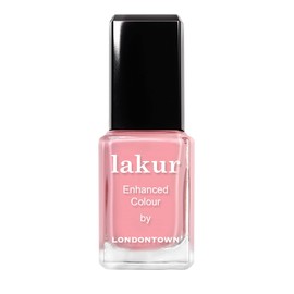 LONDONTOWN Salmon Pink Glossy Nail Polish, Desert Flower lakur, Vegan Chip-Resistant Long-Lasting Nail Lacquer, .40 fl oz