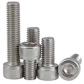 MonsterBolts - M3 x 10mm Socket Head Screws, DIN 912, Marine Grade Stainless Steel, 10 Pack
