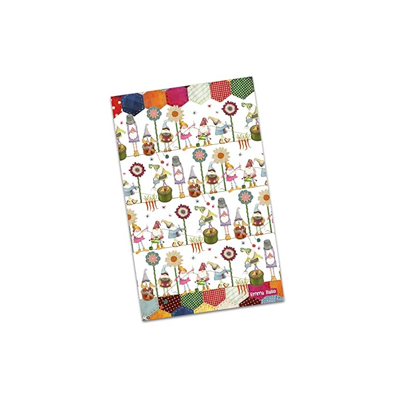 Emma Ball Tea Towel - Crafting Gnomes