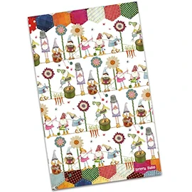 Emma Ball Tea Towel - Crafting Gnomes