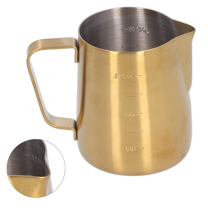 Milk Frothing Pitcher Stainless Steel Coffee Jug Cup Foam Making