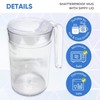 Shatterproof Tumbler with Sippy Lid Adult Drinking Aid Cup Small