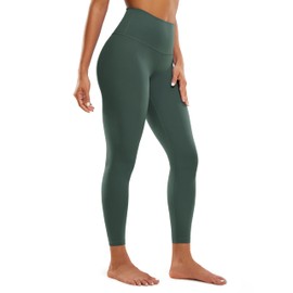 CRZ YOGA Butterluxe High Waisted Lounge Legging 25" - Buttery Soft Workout Yoga Pants for Women Dark Forest Green X-Small
