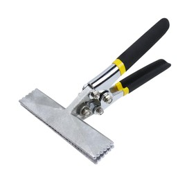 UTALIND 6 Inch Sheet Metal Bender, Straight Head Metal Roofing Tools, Bending Pliers for Bending and Flattening (152 mm/5.98" Straight Head)