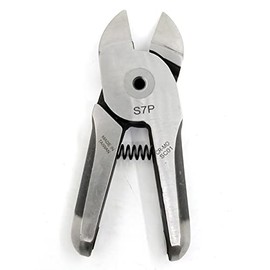 Air Nipper Replacement Blades Cutter Head S7P Pneumatic Cutting Pliers Heads Cutting 3.3mm Copper Wire 2.8mm Iron Metal Wire Cutting Scissors for HS30 HS35P Air Scissors Head