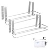 2 Pcs Stainless Steel Paper Towel Holders, Kitchen Roll Paper