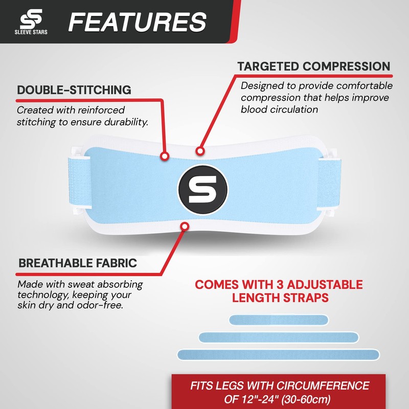 Sleeve Stars Patellar Tendon Support Strap Osgood Schlatter Knee Brace