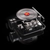 Vinyl Record Bluetooth Speaker Innovative Mini FM Radio HiFi Stereo