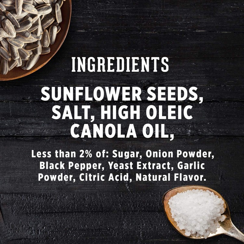DAVID Roasted and Salted Cracked Pepper Jumbo Sunflower Seeds, Keto
