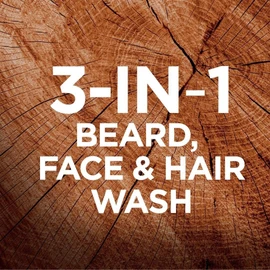 L'Oreal Paris Men Expert BarberClub 3-in-1 Hair Face and Beard Wash, Mens Hair Face and Beard Shampoo, Cleanses and Conditions with Cedarwood Essential Oil, 200ml