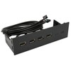 5.25 Inch USB 2.0 Hub Front Panel, Multifunction Ale 4