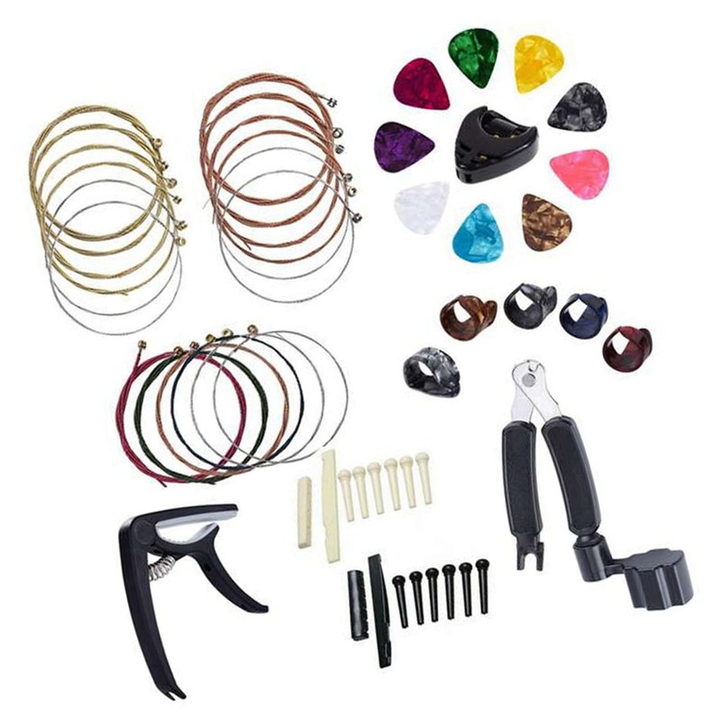 Guitar Repair Tool Capo Pick Saddle String Bridge Pin Instrument