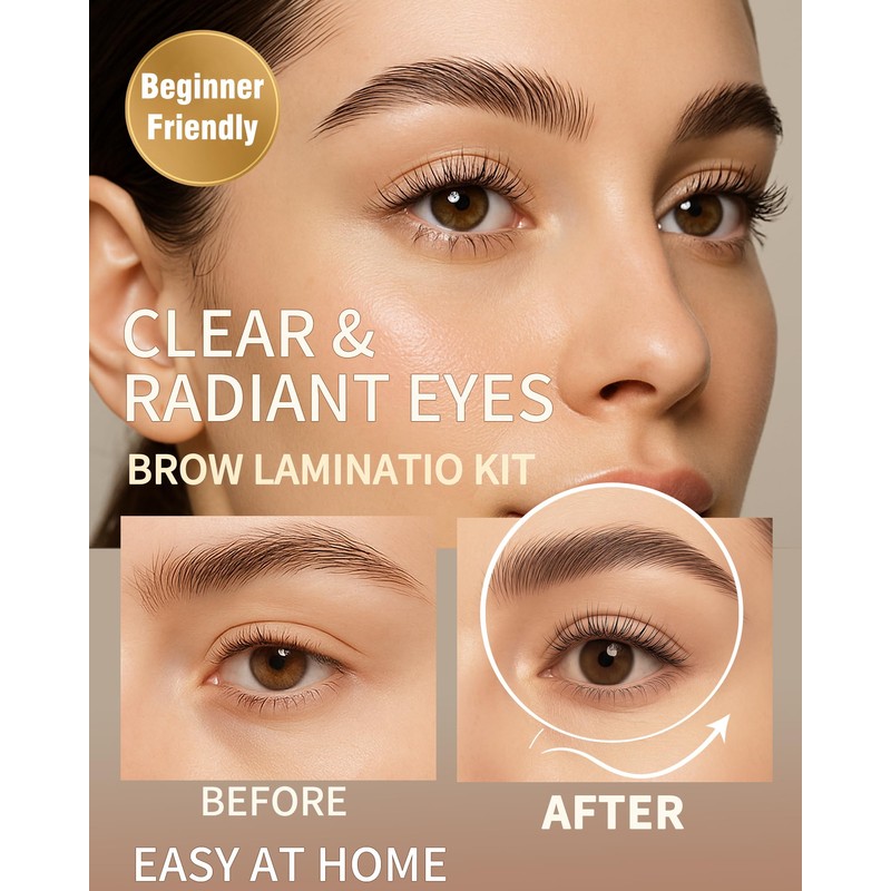 Eyebrow Lifting Set, 5 Pack Brow Lifting Set for Home