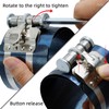 CCLIFE Piston Tension Band 75 mm Piston Ring Tensioner Diameter