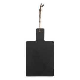 VEPATIM 2 Wall Chalkboards Natural Stone Slate Black for Hanging 11 x 19 cm
