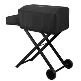Onlyfire Barbecue Cover, Grill Cover for Grills with Cart and Side Table 7047 7051, Waterproof, Heavy Duty, 600D Oxford