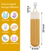 LeCorner Plastic Bag Holder, Canvas Grocery Bag Holder Dispenser, Wall