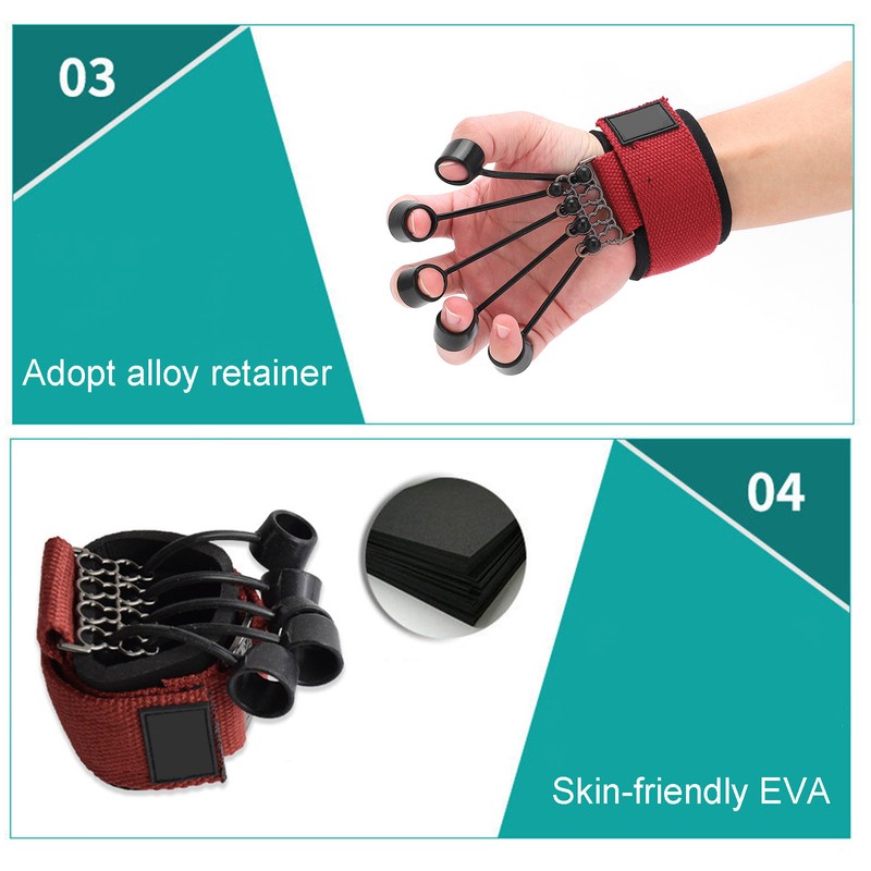 Finger Flexion and Extension Trainer Finger Rehabilitation and Hand Yoga