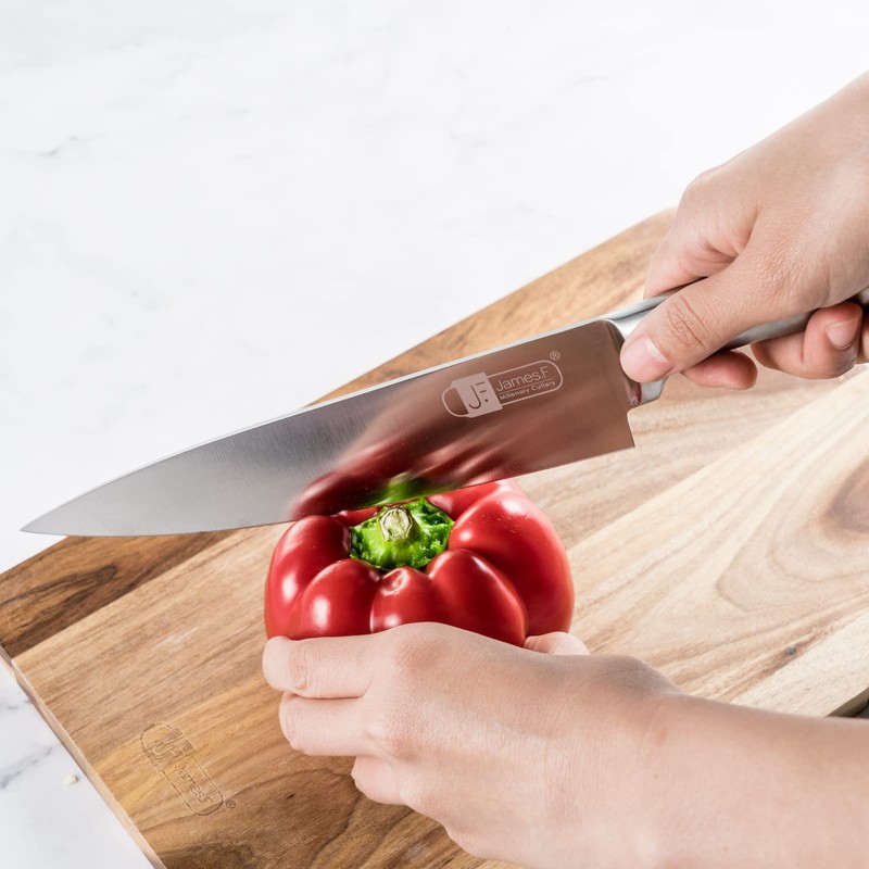 JF JAMES.F Knife Set, 17 Piece Dishwasher Safe Kitchen Knife