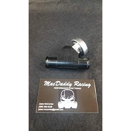 MacDaddy Racing Coolant Temperature Gauge for Yamaha Raptor 700 (Black)