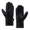 Men Shearling Gloves Winter Leather Gloves Shearling Sheepskin Gloves with