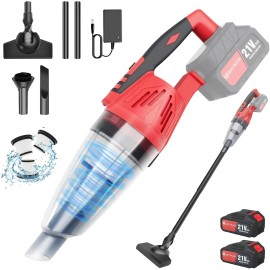 3 in 1 Cordless Vacuum Cleaner Rechargeable Lightweight Stick Vacuum Cleaner LED