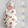 LifeTree Muslin Swaddle Blankets, Muslin Baby Boy Swaddle Blanket and
