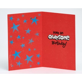 UK Greetings 8th Birthday Card For Him/Boy With Envelope - Humorous Dog Design