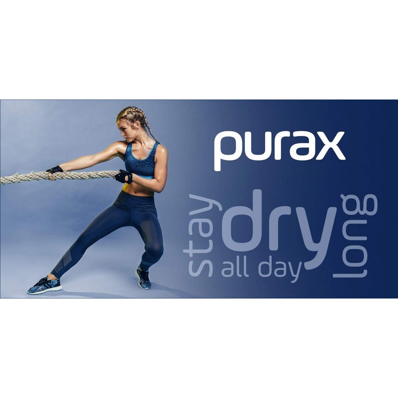 PURAX Antiperspirant Body Wipes - 7 Days Protection, Extra Strong,