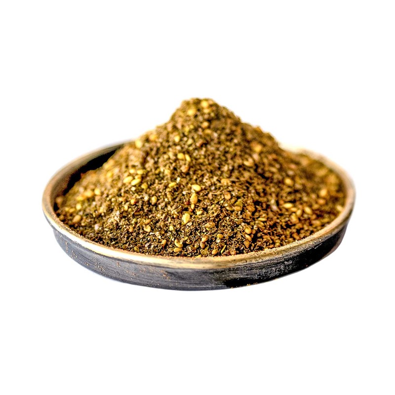 Tazah Zaatar 16oz Jordanian Zatar Spice Blend Green Za'atar Thyme
